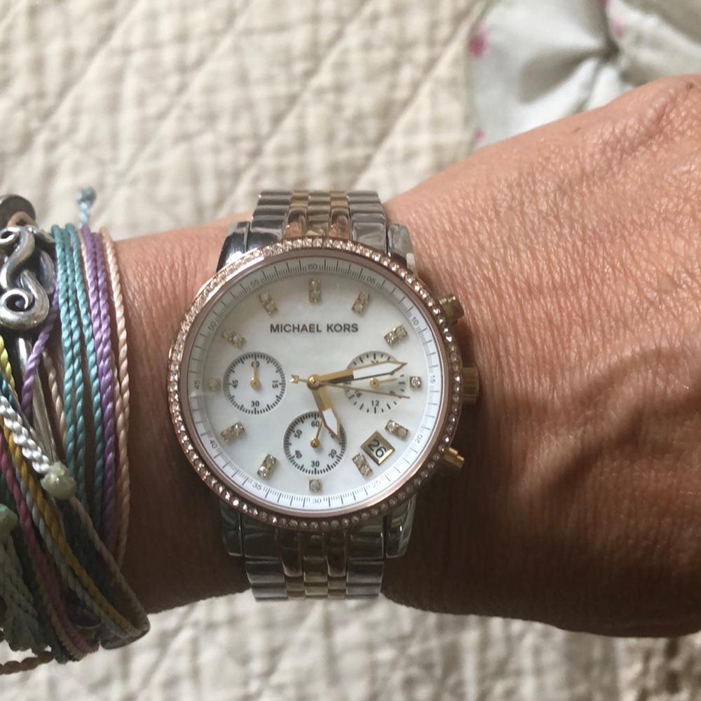 Michael Kors Tri-colored Watch